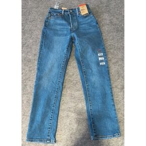 Levi's Blue Straight Leg Women's Jeans